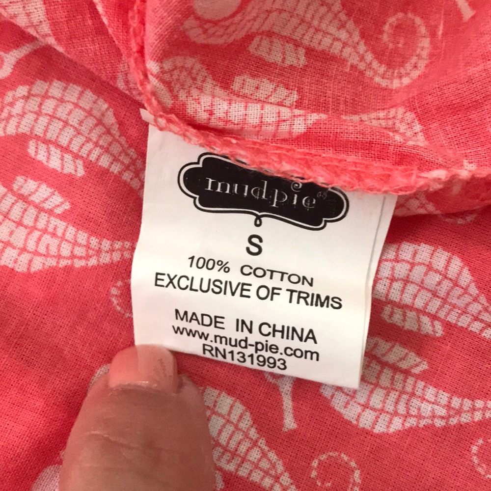 Mud Pie Cover Up Tunic Dress - Picture 5 of 6